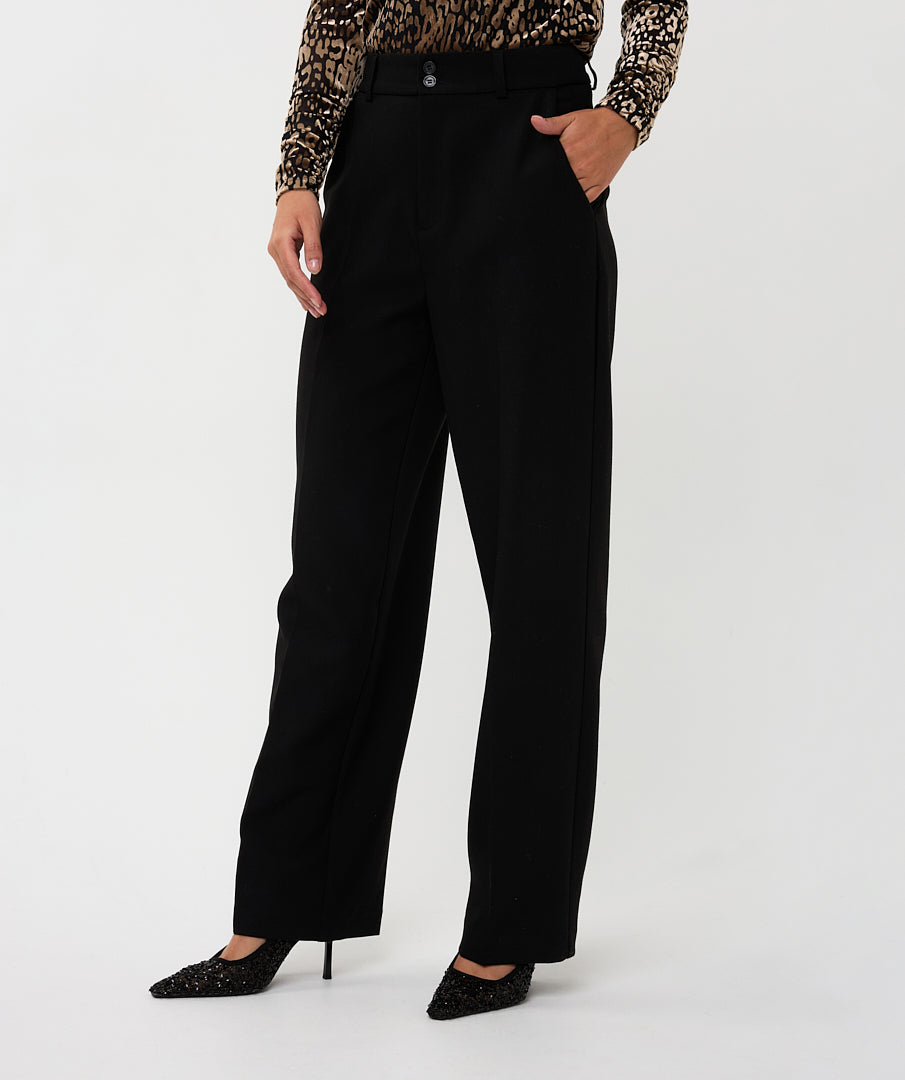 Wide Leg Twill Pant