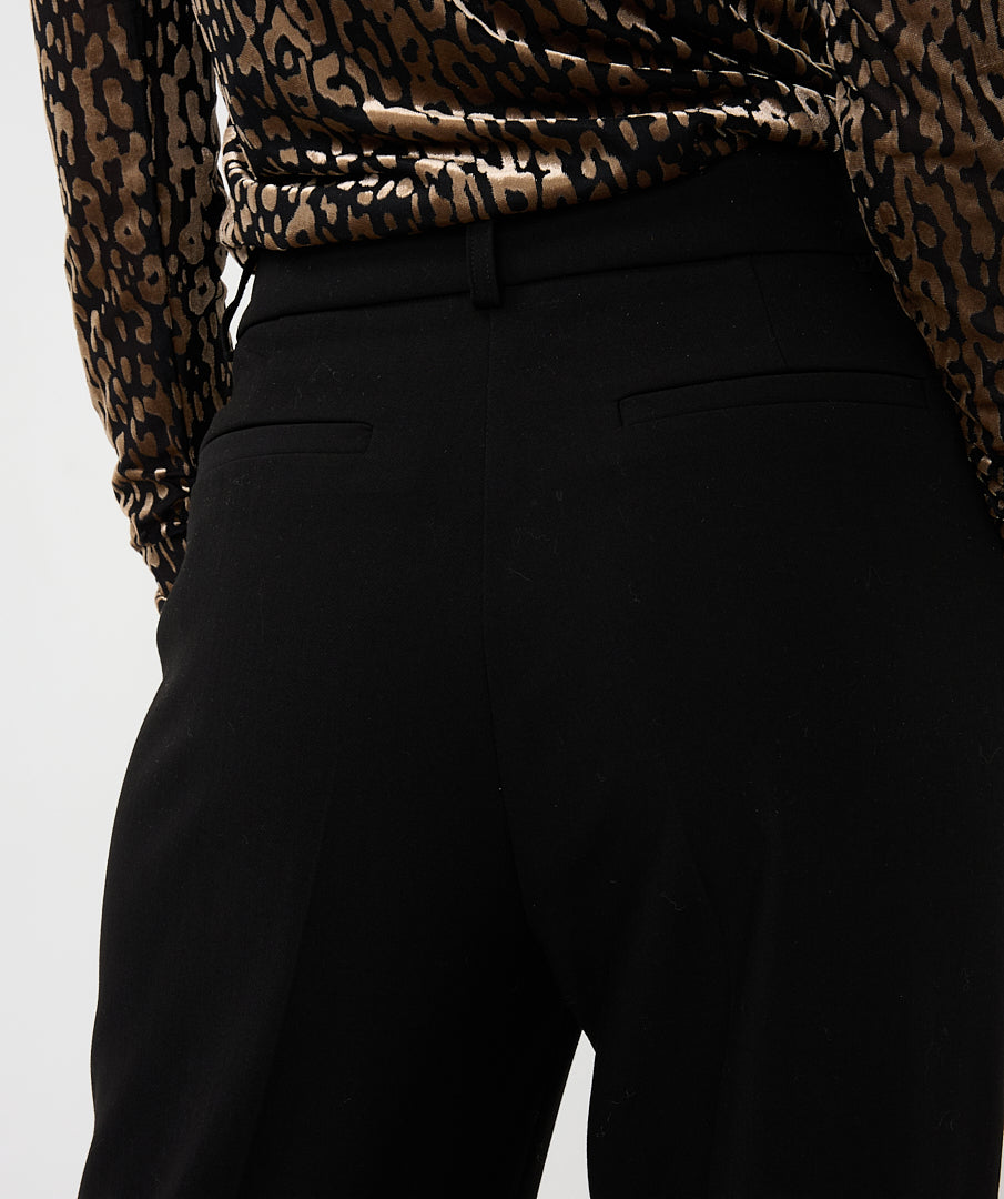 Wide Leg Twill Pant