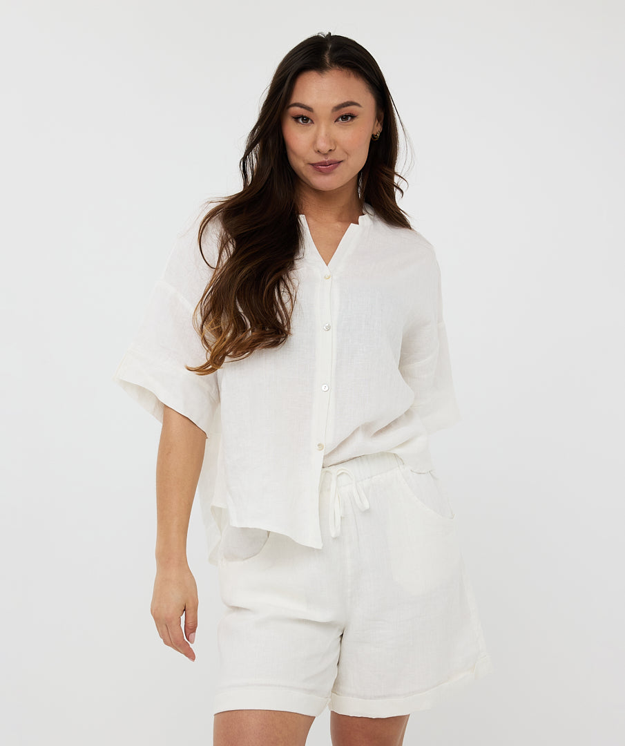Linen Short Sleeve Shirt