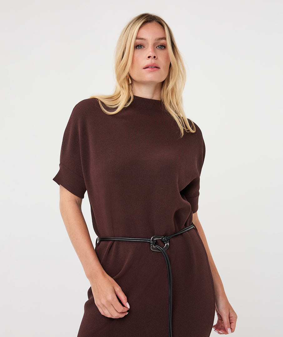 Sweater Knit Midi Dress