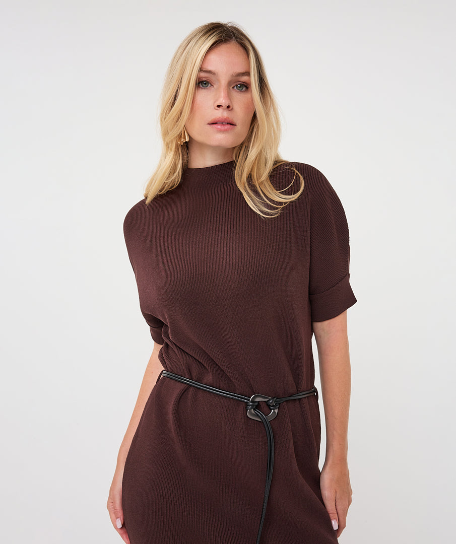 Sweater Knit Midi Dress