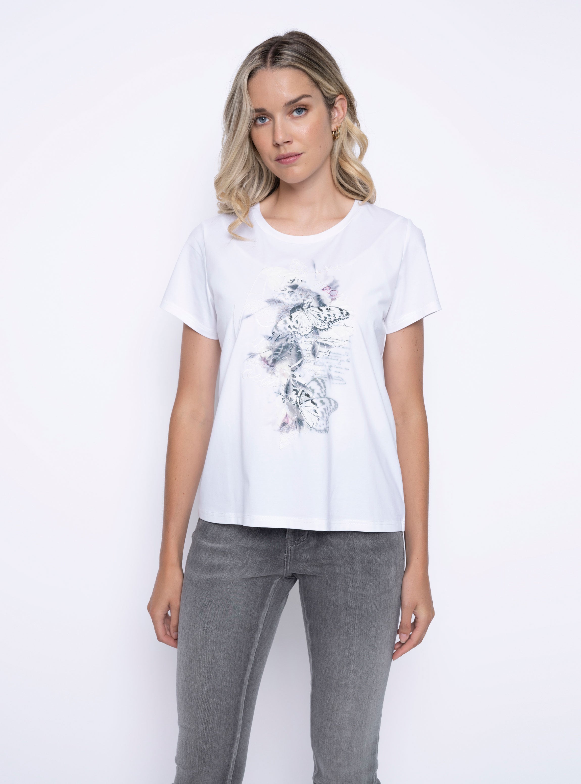 Butterfly Print T-Shirt