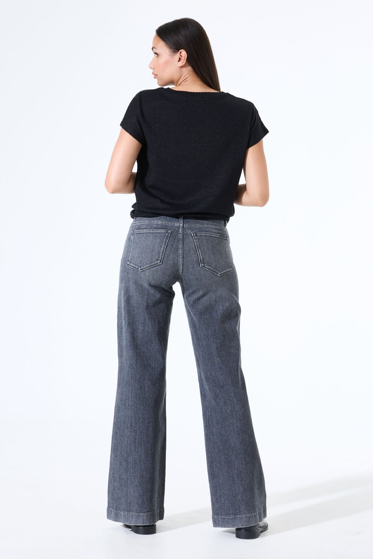 Lurex Cotton Blend Top