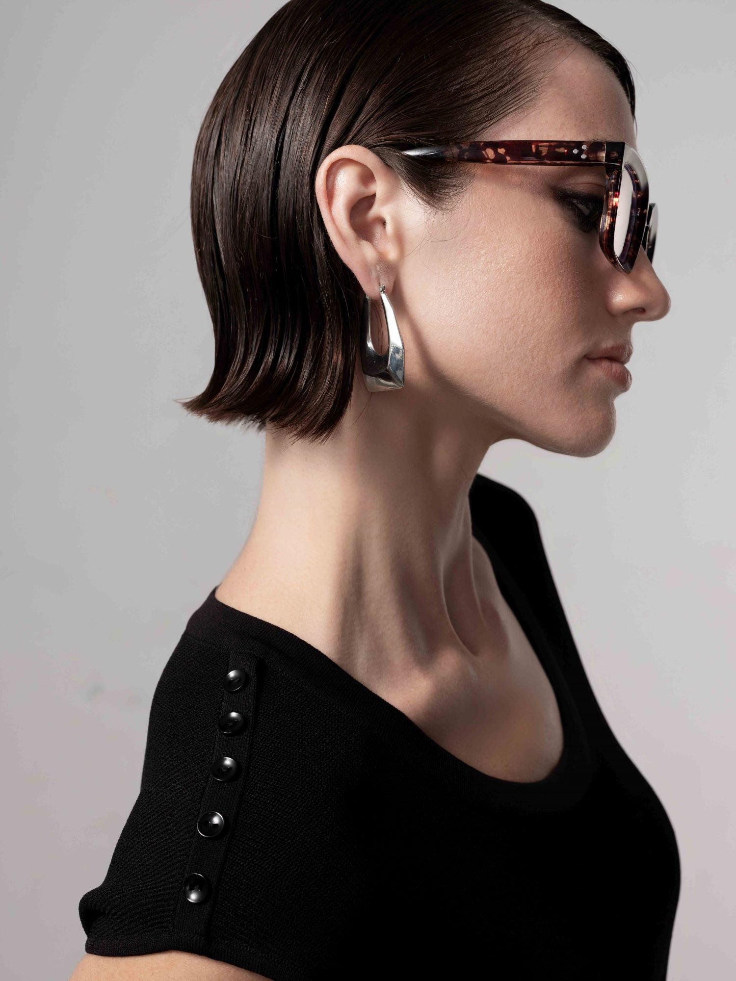 Lattice Knit Pullover