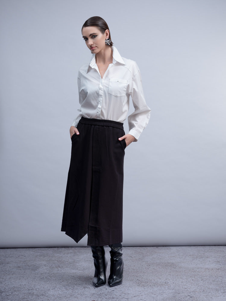 2 Piece Cotton Shirt and Vest Set