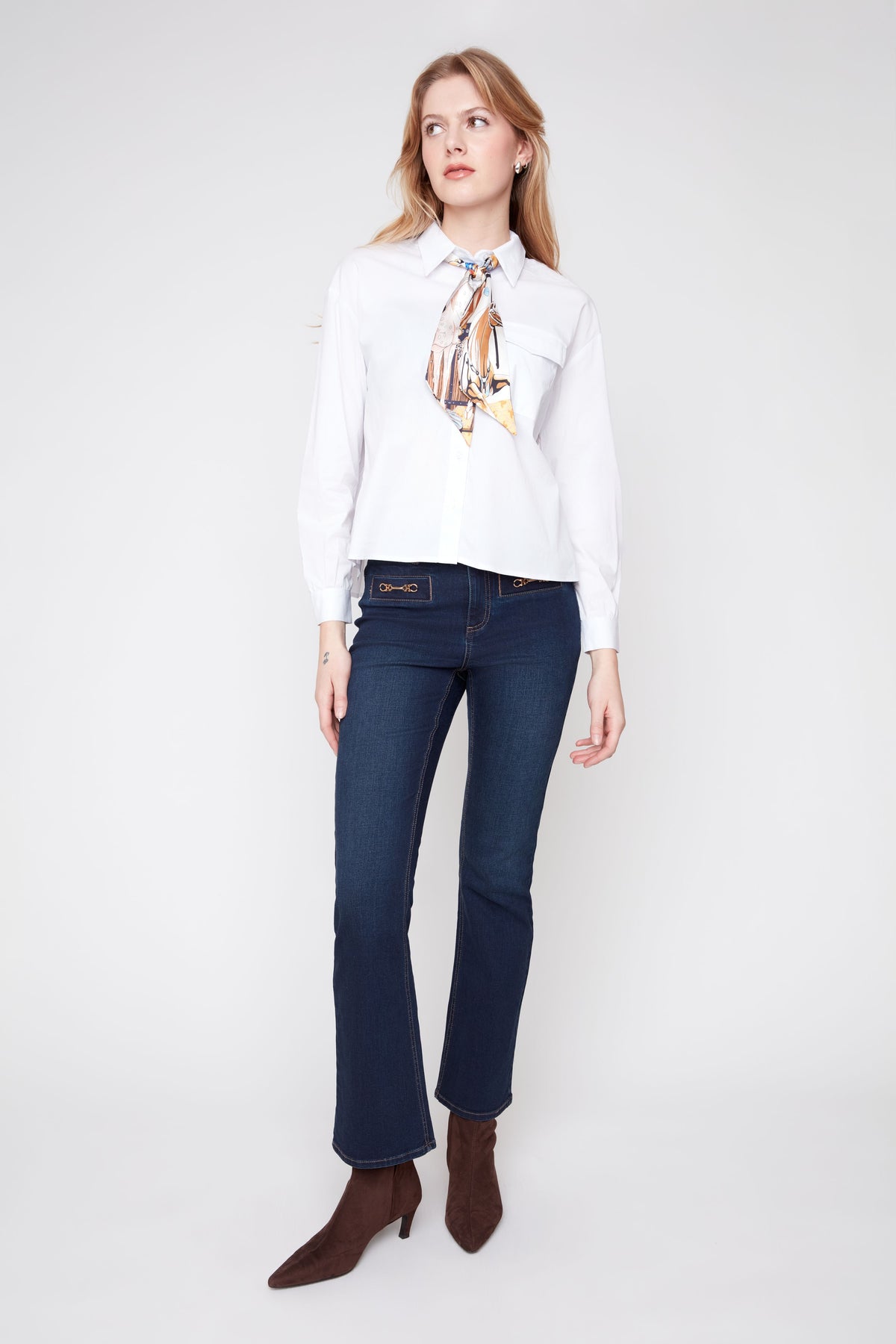 Boot Leg Vintage Wash Denim Jeans