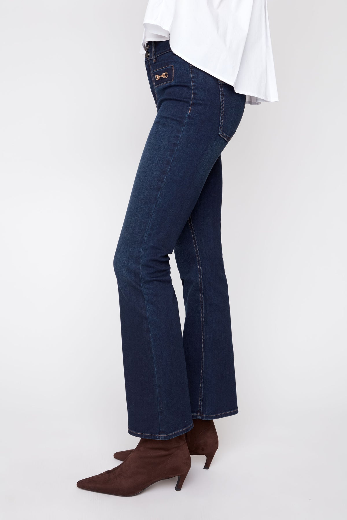 Boot Leg Vintage Wash Denim Jeans