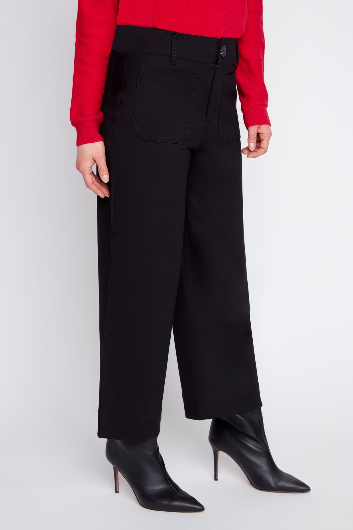 Zip Front Ponte Culotte