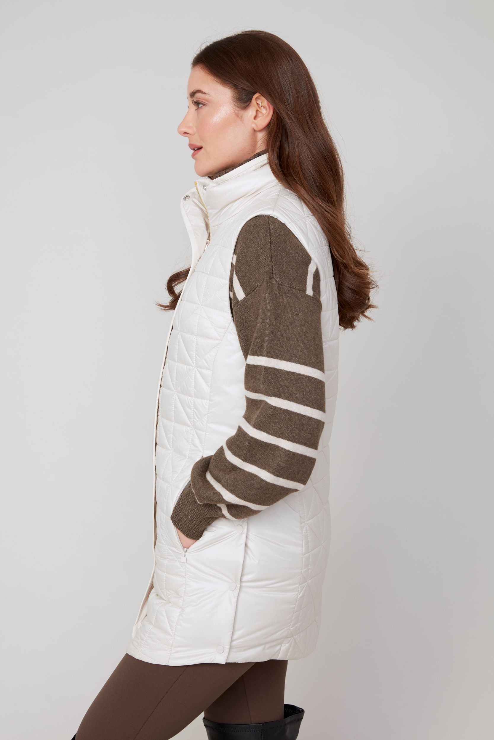 Puffer Zip Front Vest