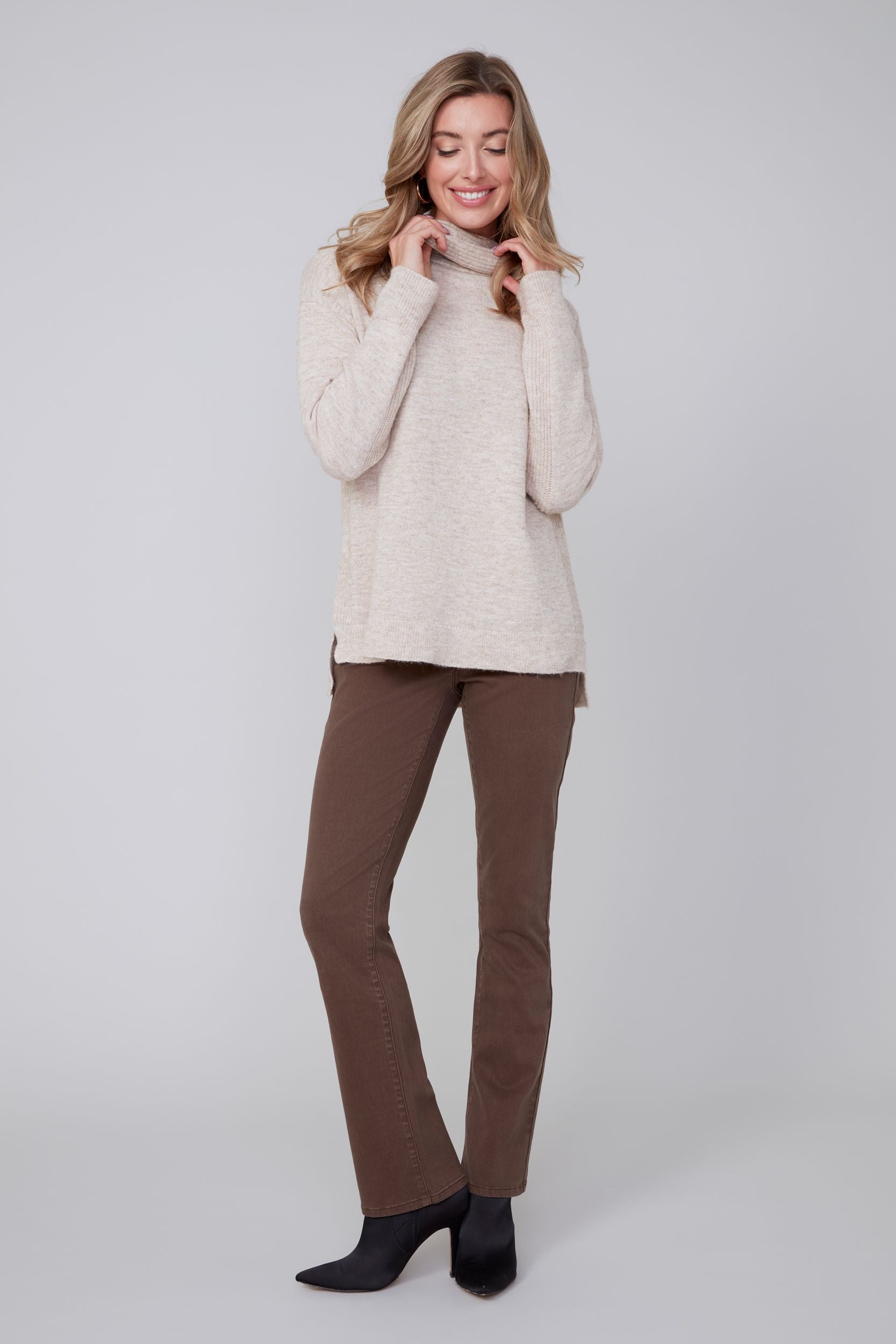 Cowl Neck Pullover