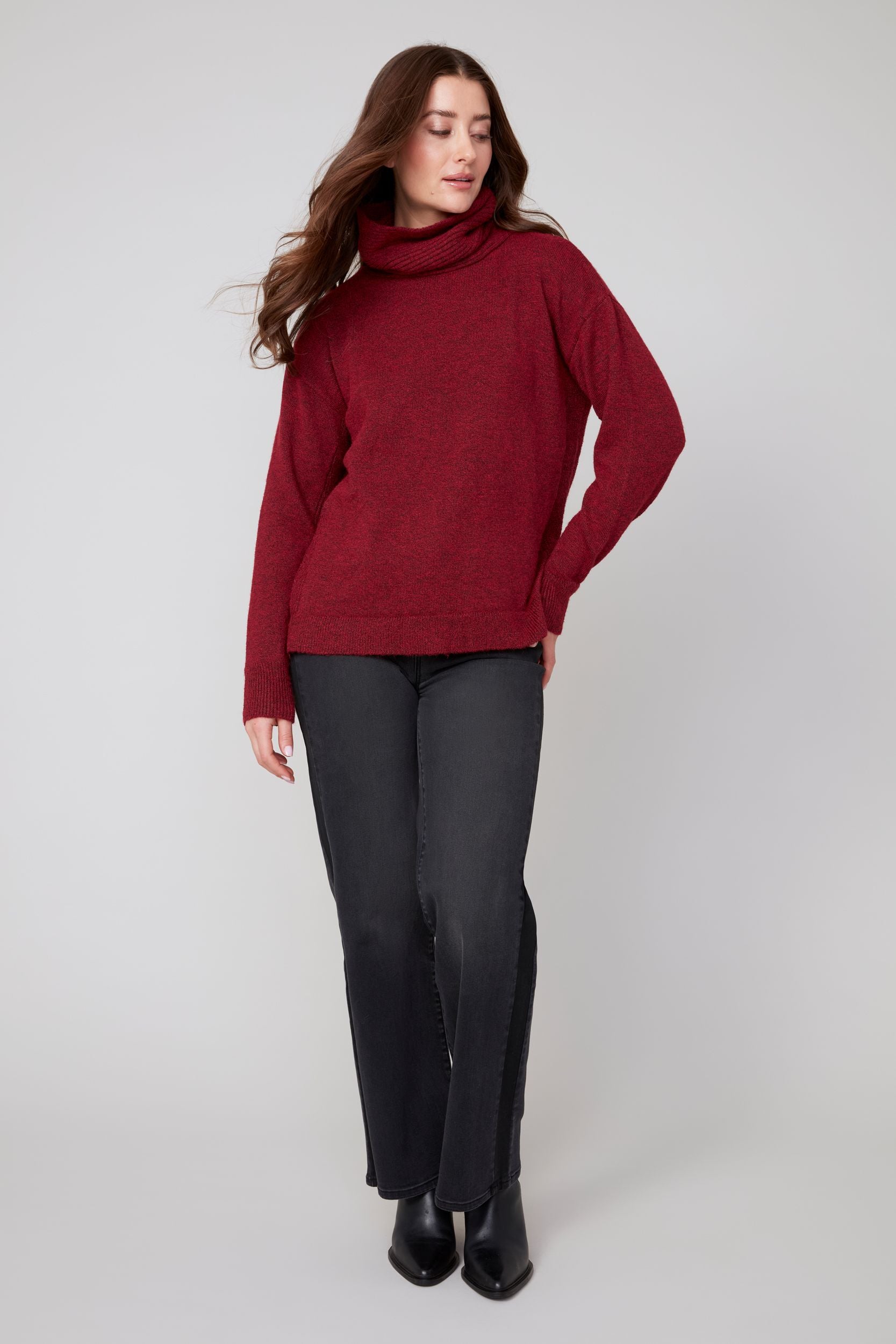 Cowl Neck Pullover