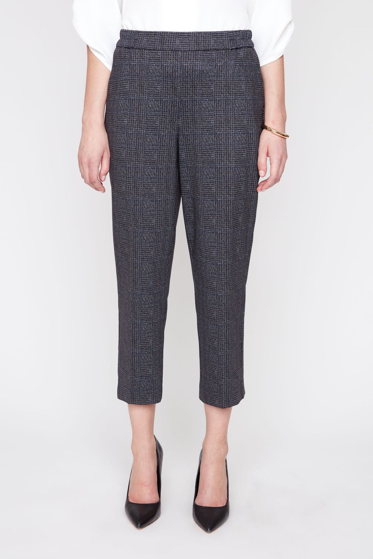 Glen Check Crop Pant