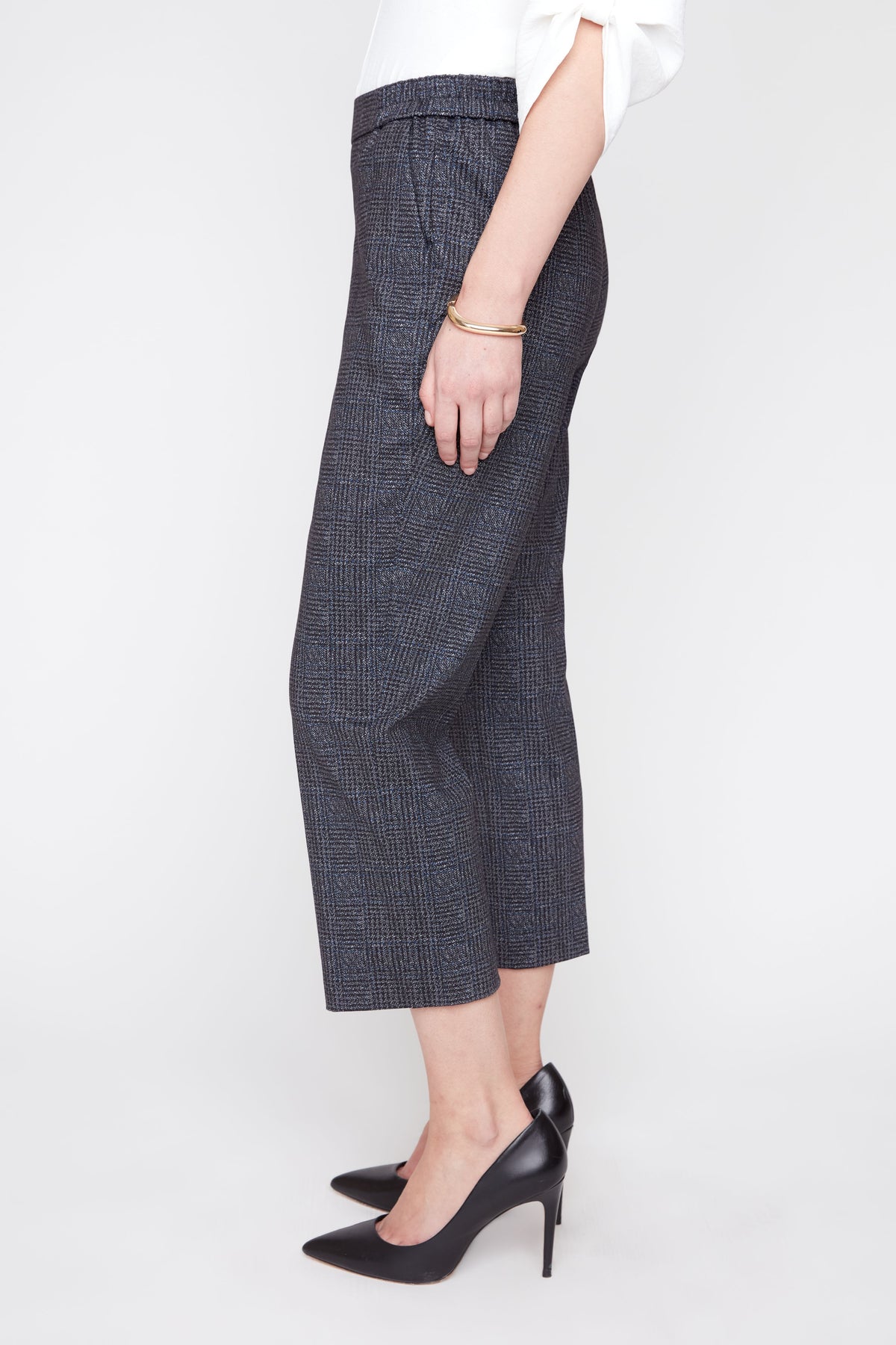 Glen Check Crop Pant