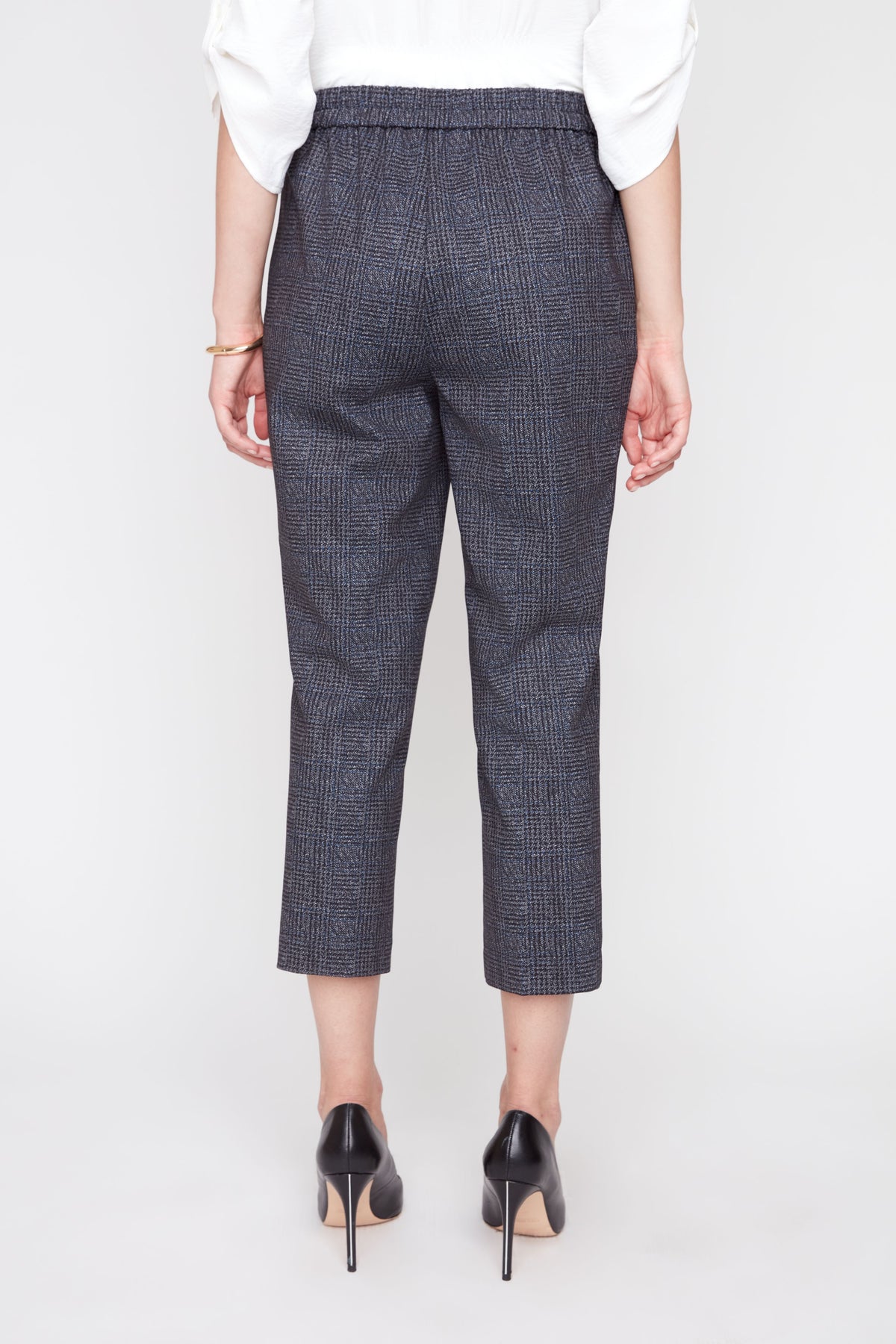 Glen Check Crop Pant