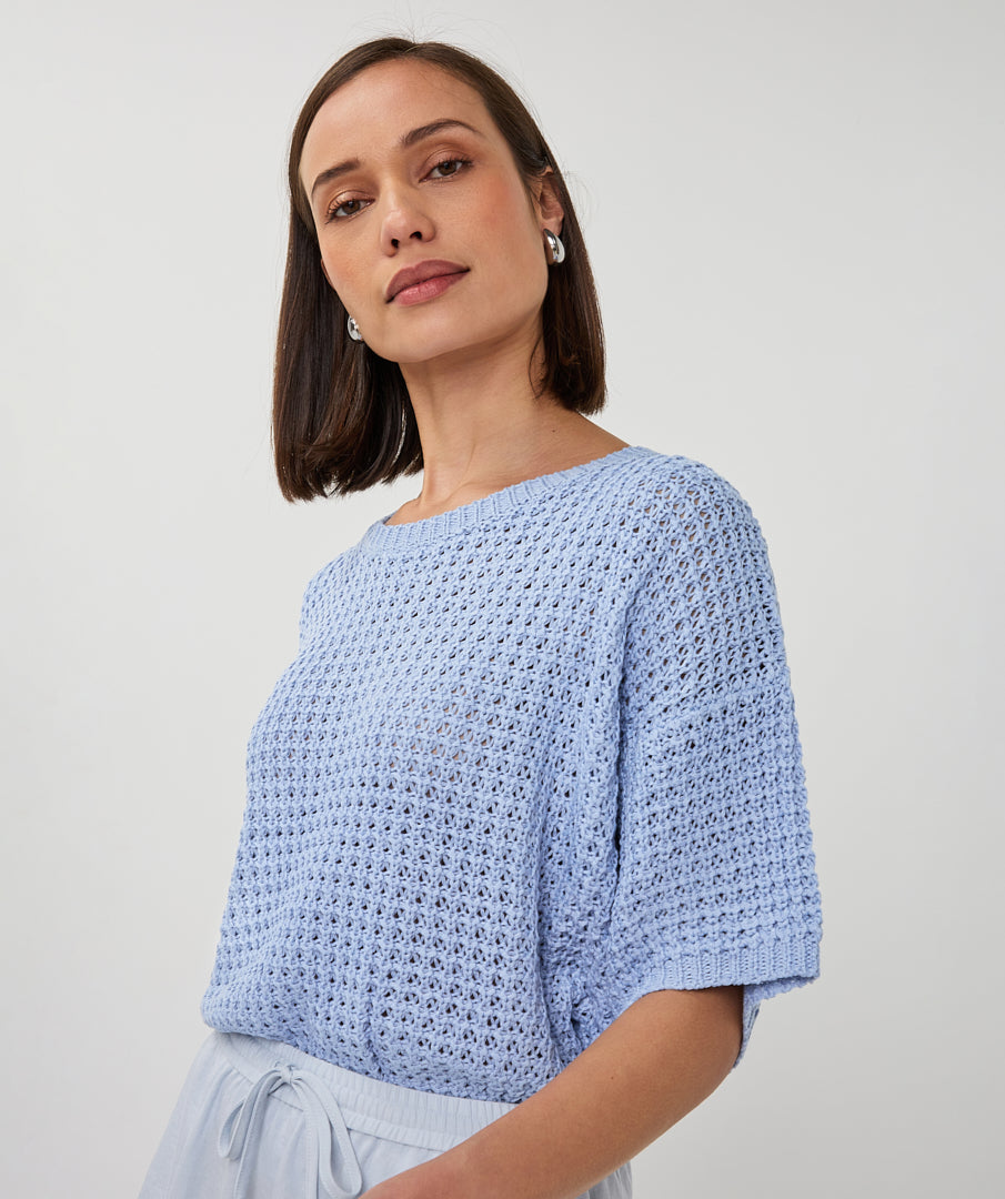 Open Weave Pullover