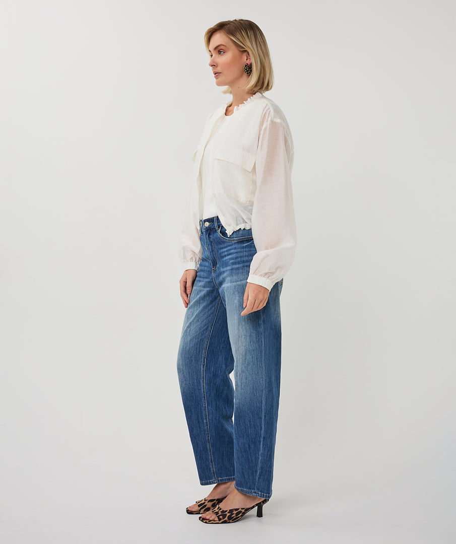 Organza Linen Blend Jacket