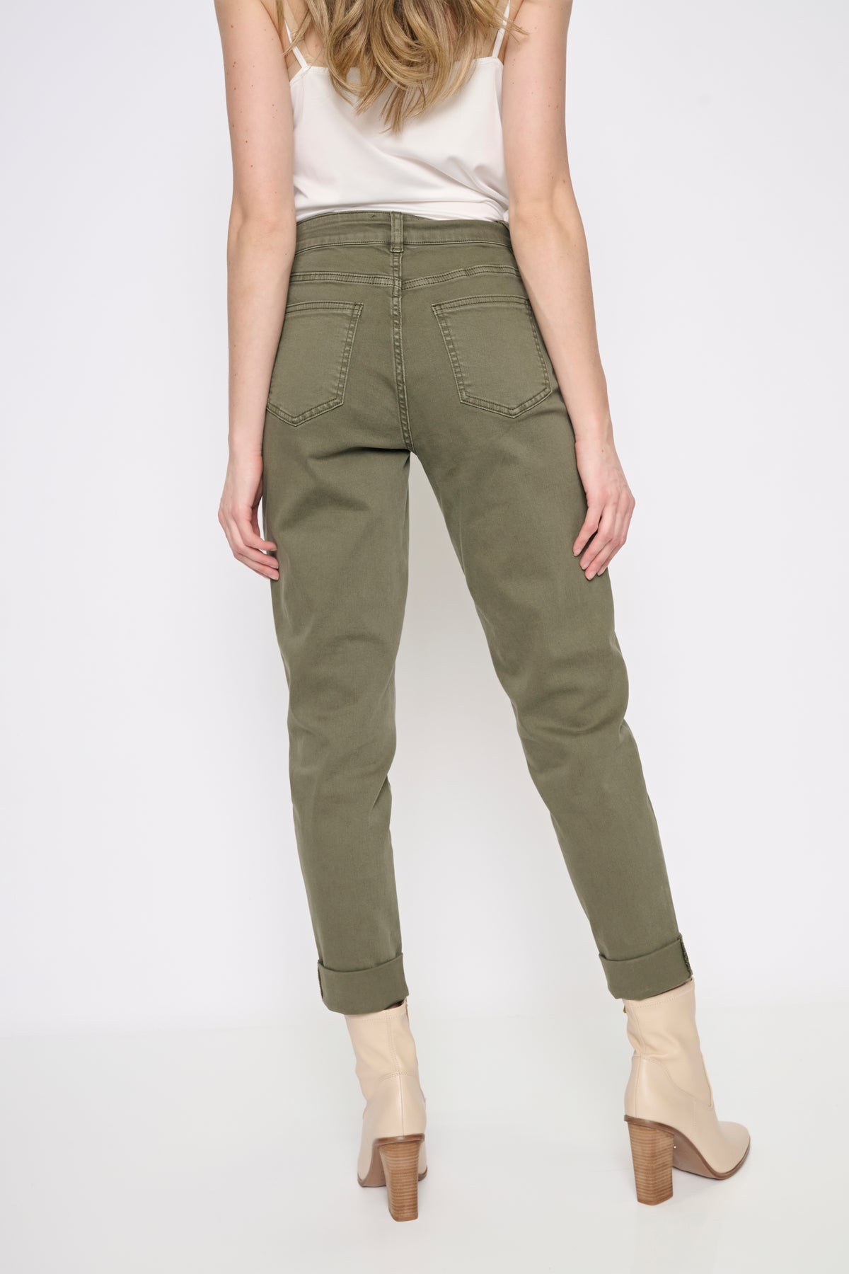 Cuffed Ankle Jean
