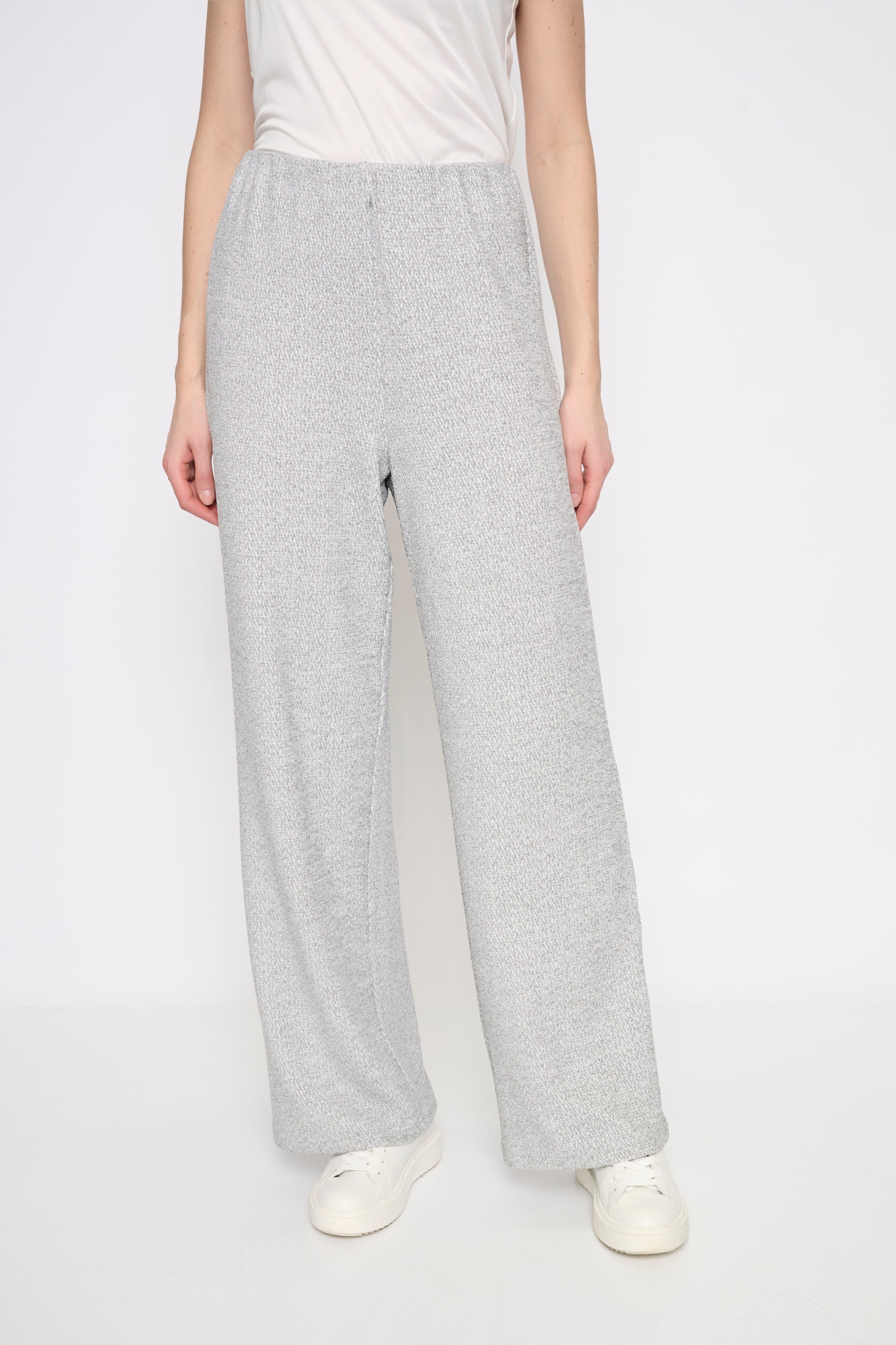 Wide Leg Jacquard Pant