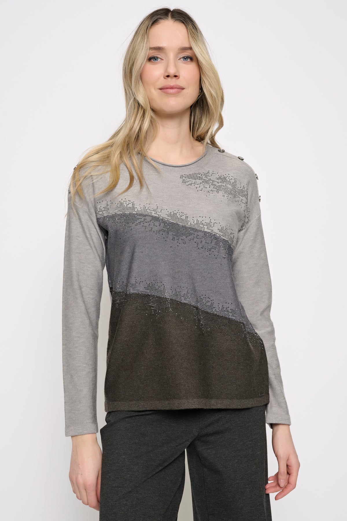 Color Block Sweater